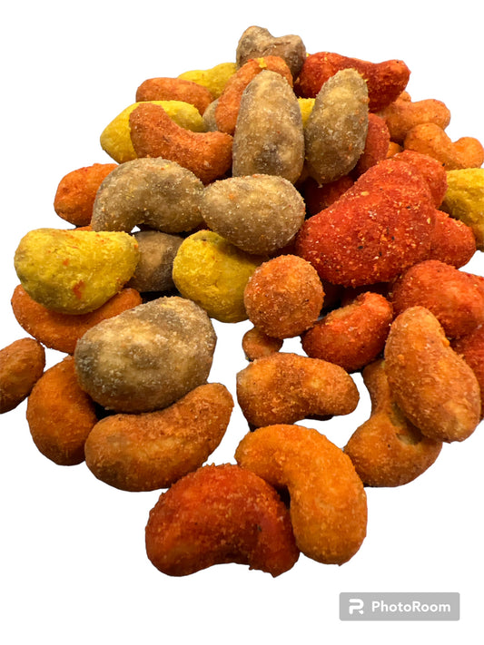 Mixed cashews flavors