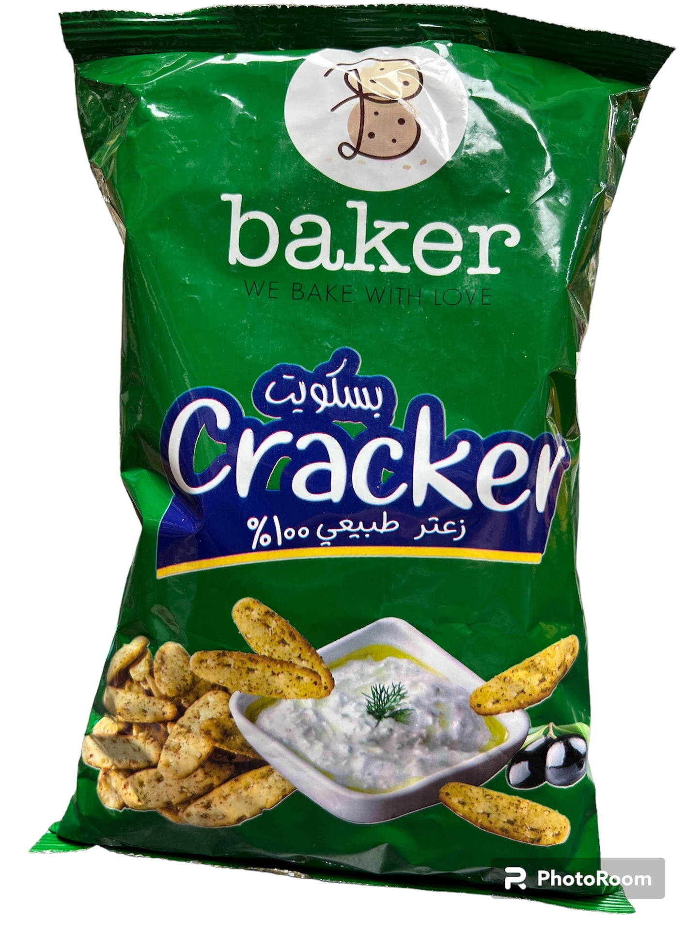 Baker Zaatar crackers 100g
