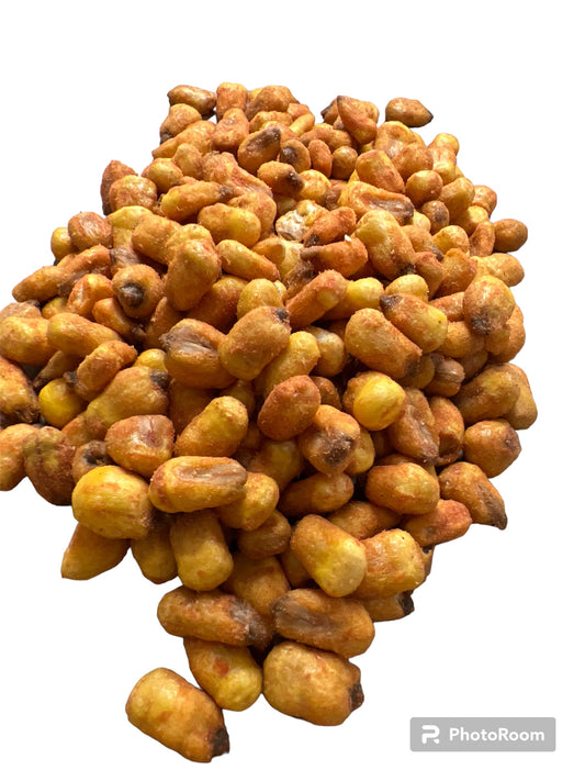 Spicy corn nuts