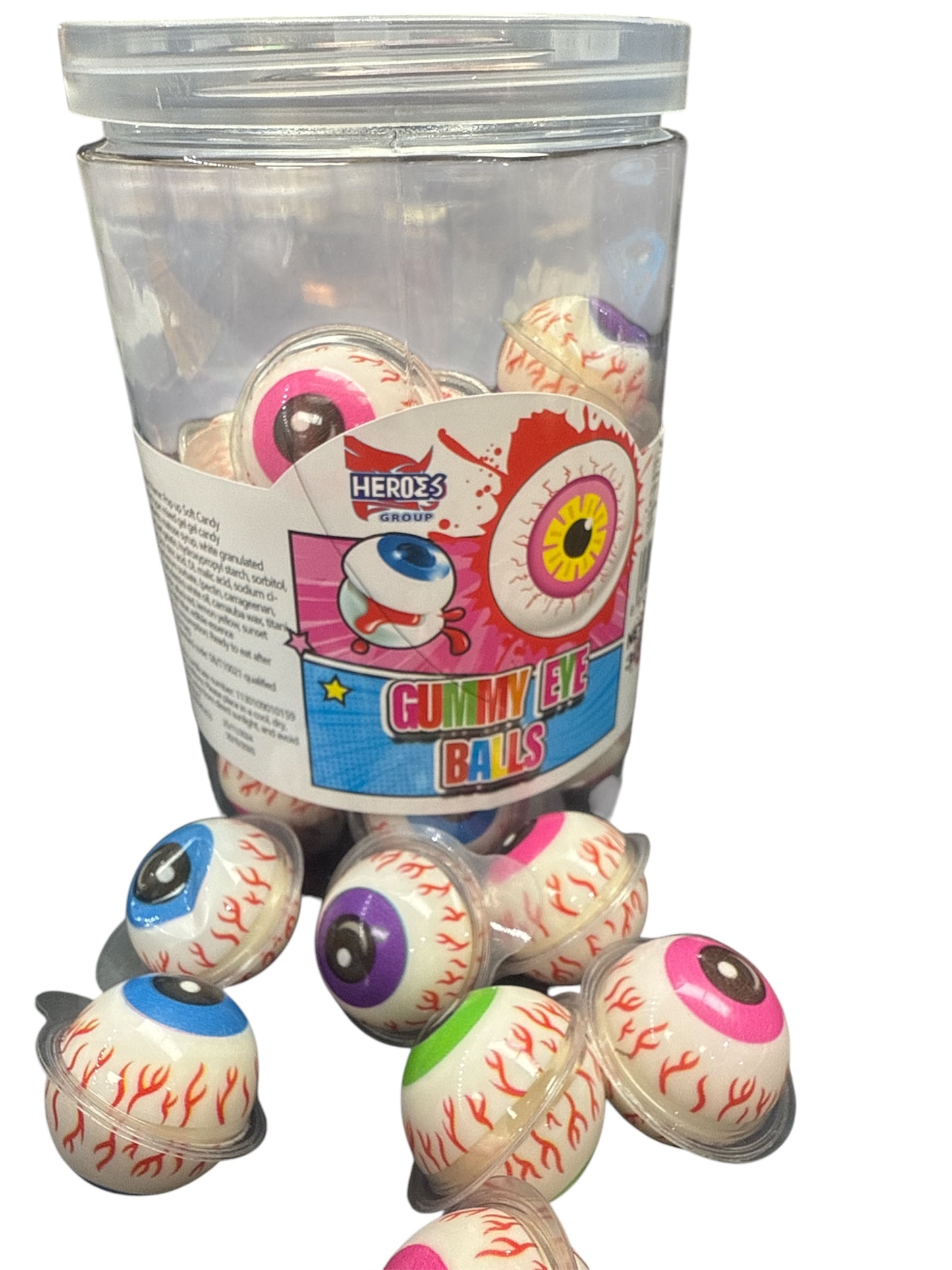 Gummy eye balls 30 pcs