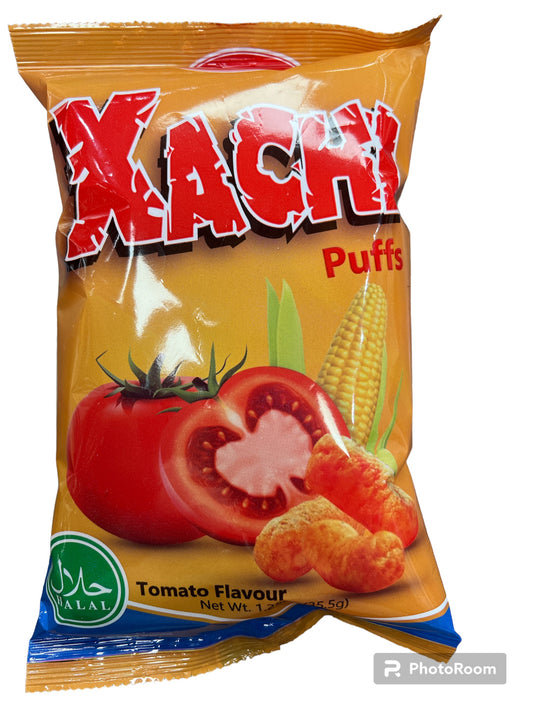 Zachi puffs tomato flavor