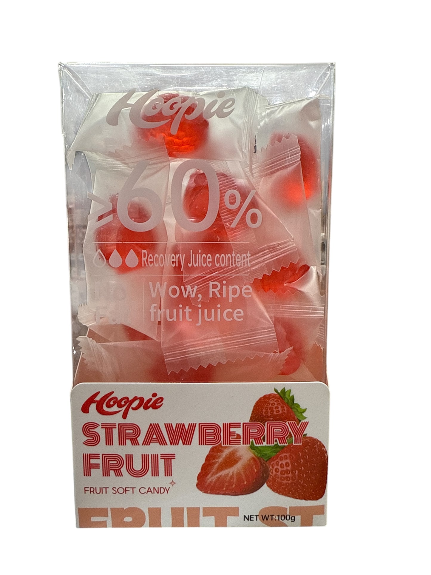 Strawberry fruit candy