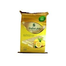 Lemon flavored wafer