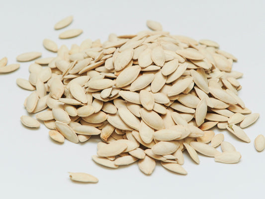 Salted squash seeds