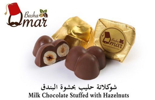 Milk Chocolate Stuffed with Hazelnuts