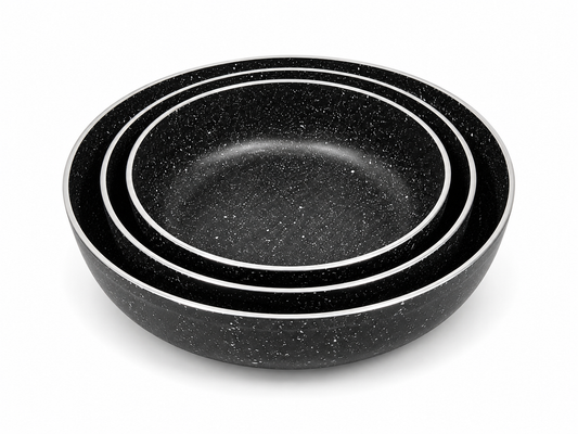 Low Pot Set White Dot Color