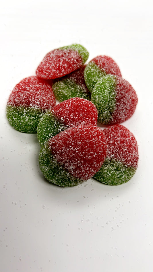 Sour strawberries