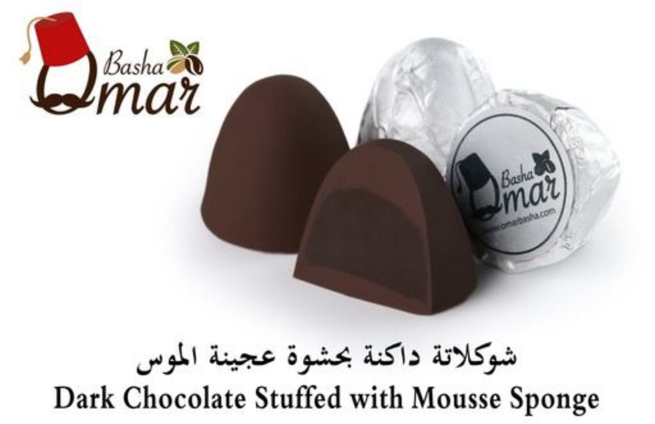 Dark Chocolate Stuffed with Mousse Sponge