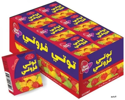 Fruit flavored candy