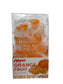 Orange fruit candy