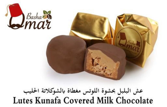 Lutes Kunafa Covered Milk Chocolate