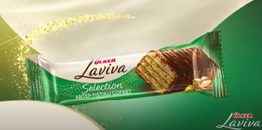 laviva wafer pistachio box