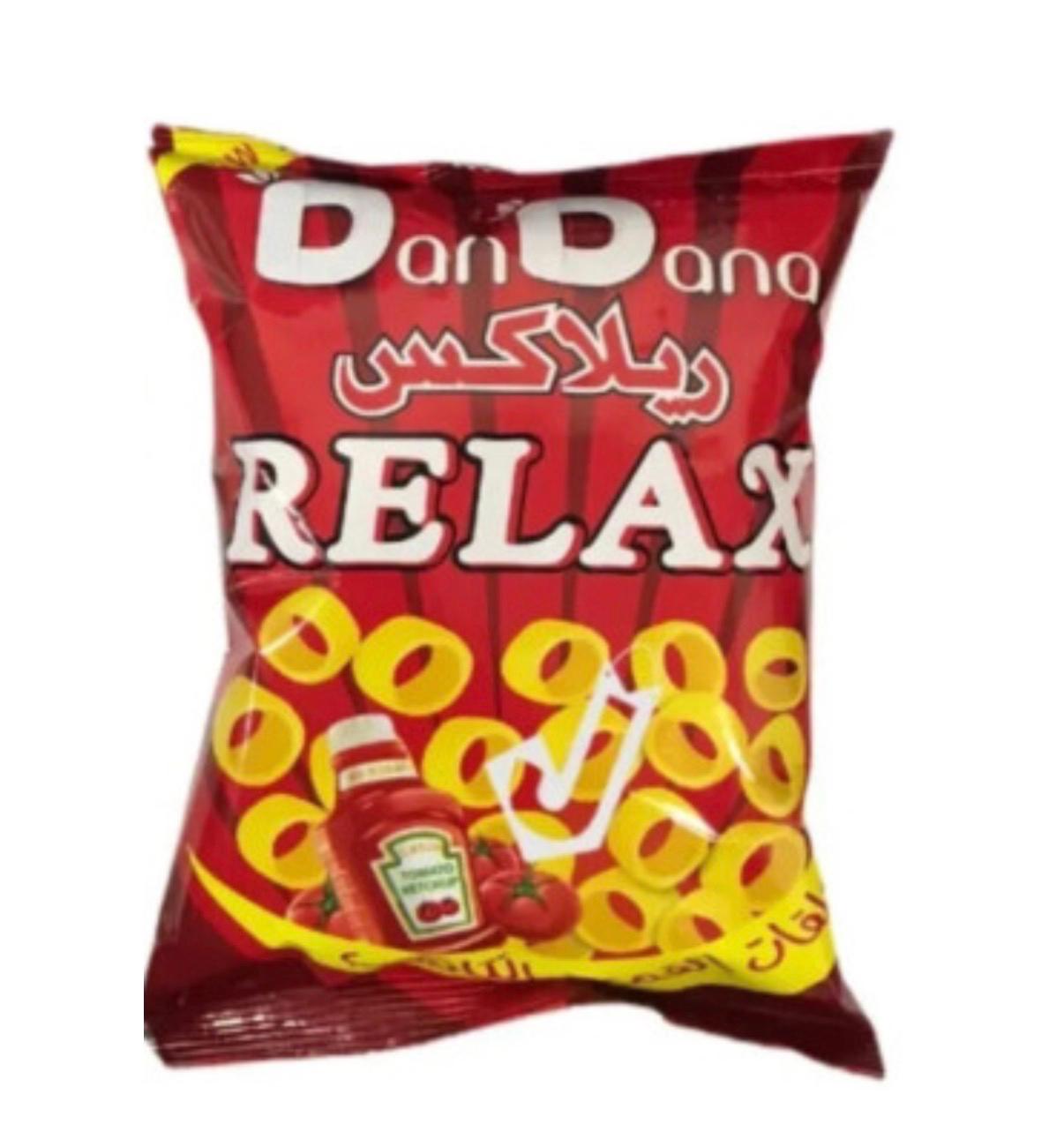 Dandana Relax Ring Ketchup Flavor Chips