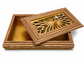 Square -Decorative Wooden Serving Box with Lid