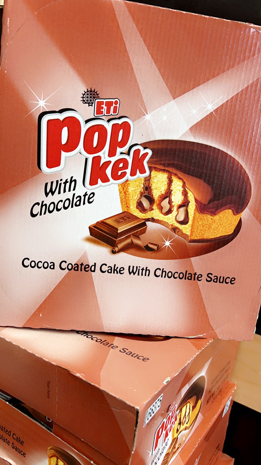 Pop kek chocolate box